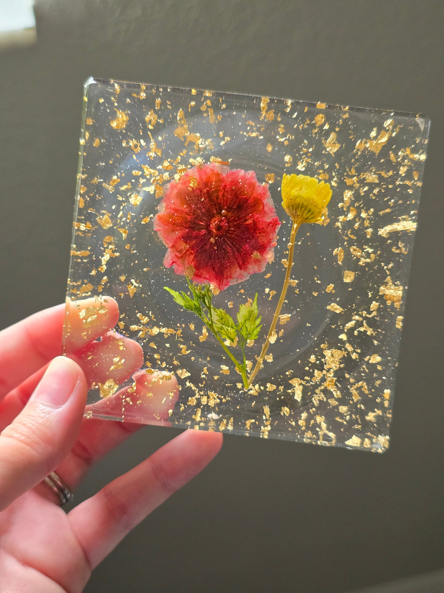 Clear Square Soap Dish