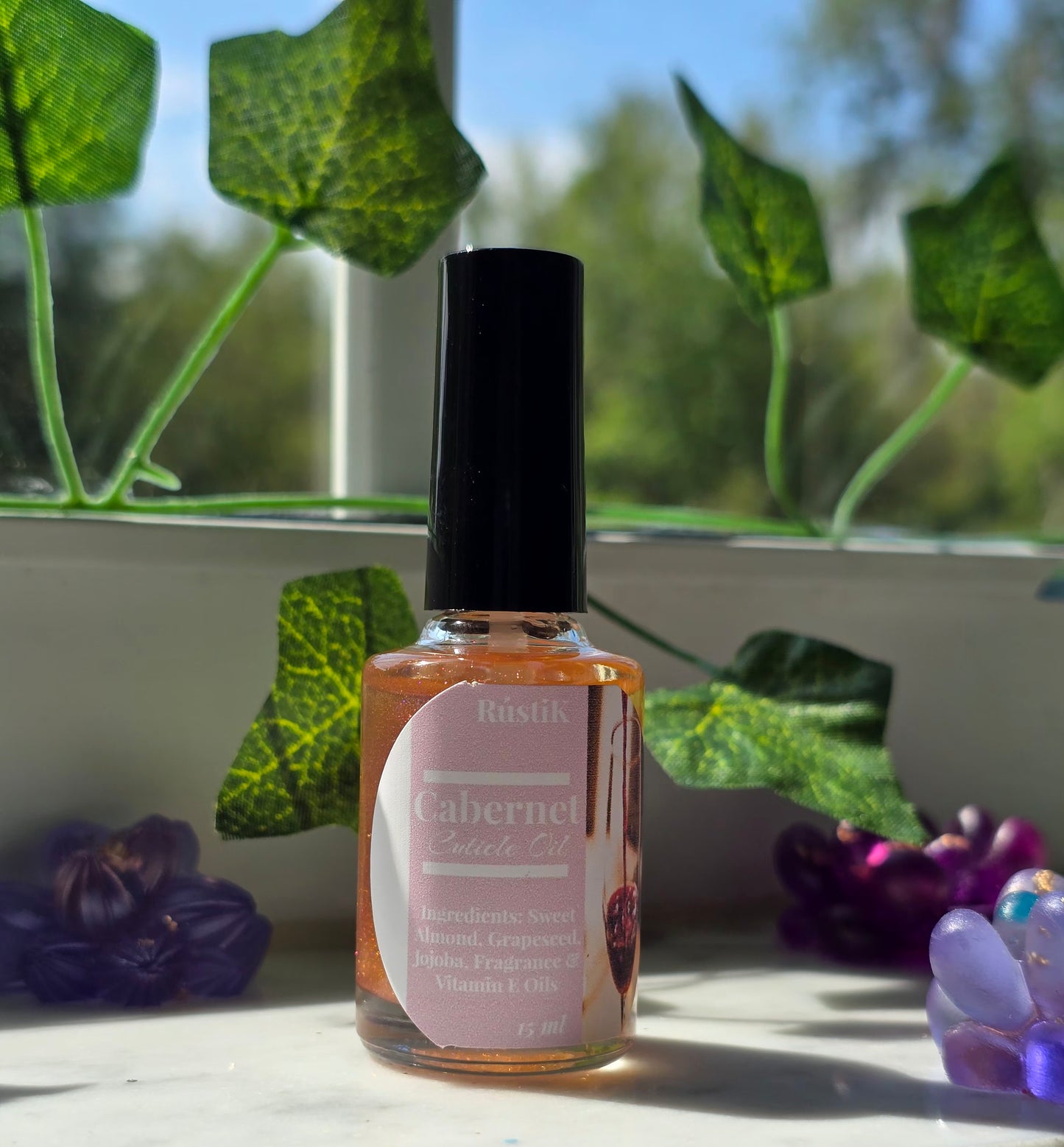 Cabernet Cuticle Oil Bottle