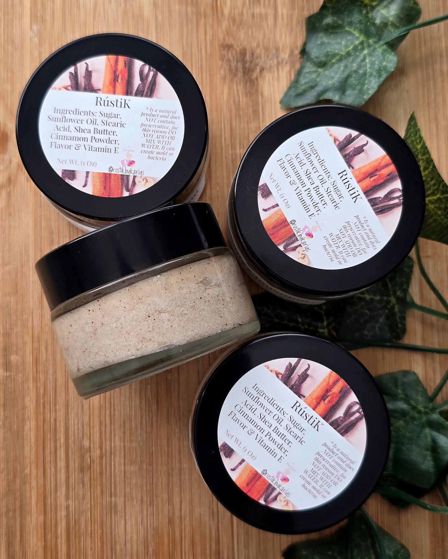 Vanilla Cinnamon Lip Scrub