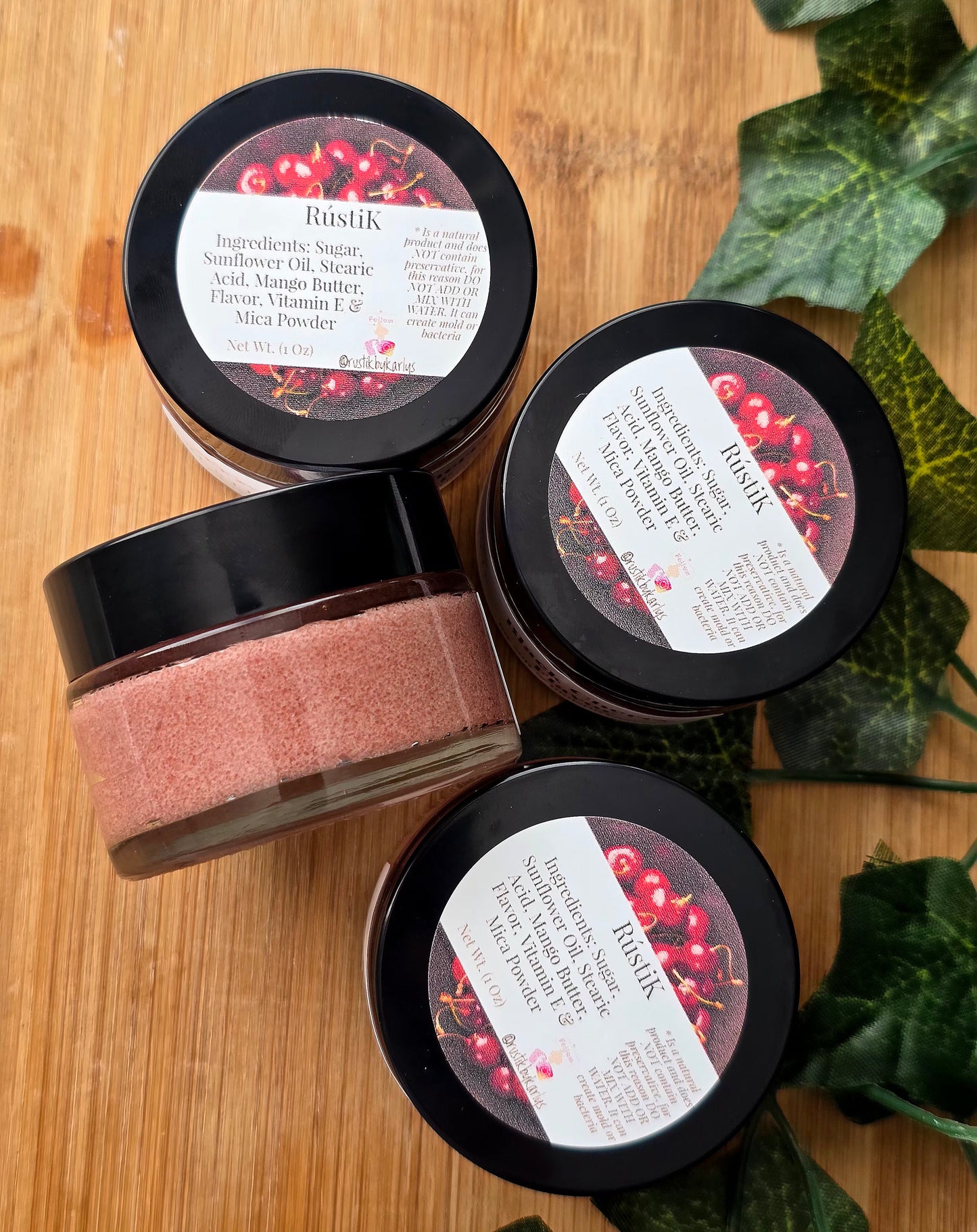 Black Cherry Lip Scrub