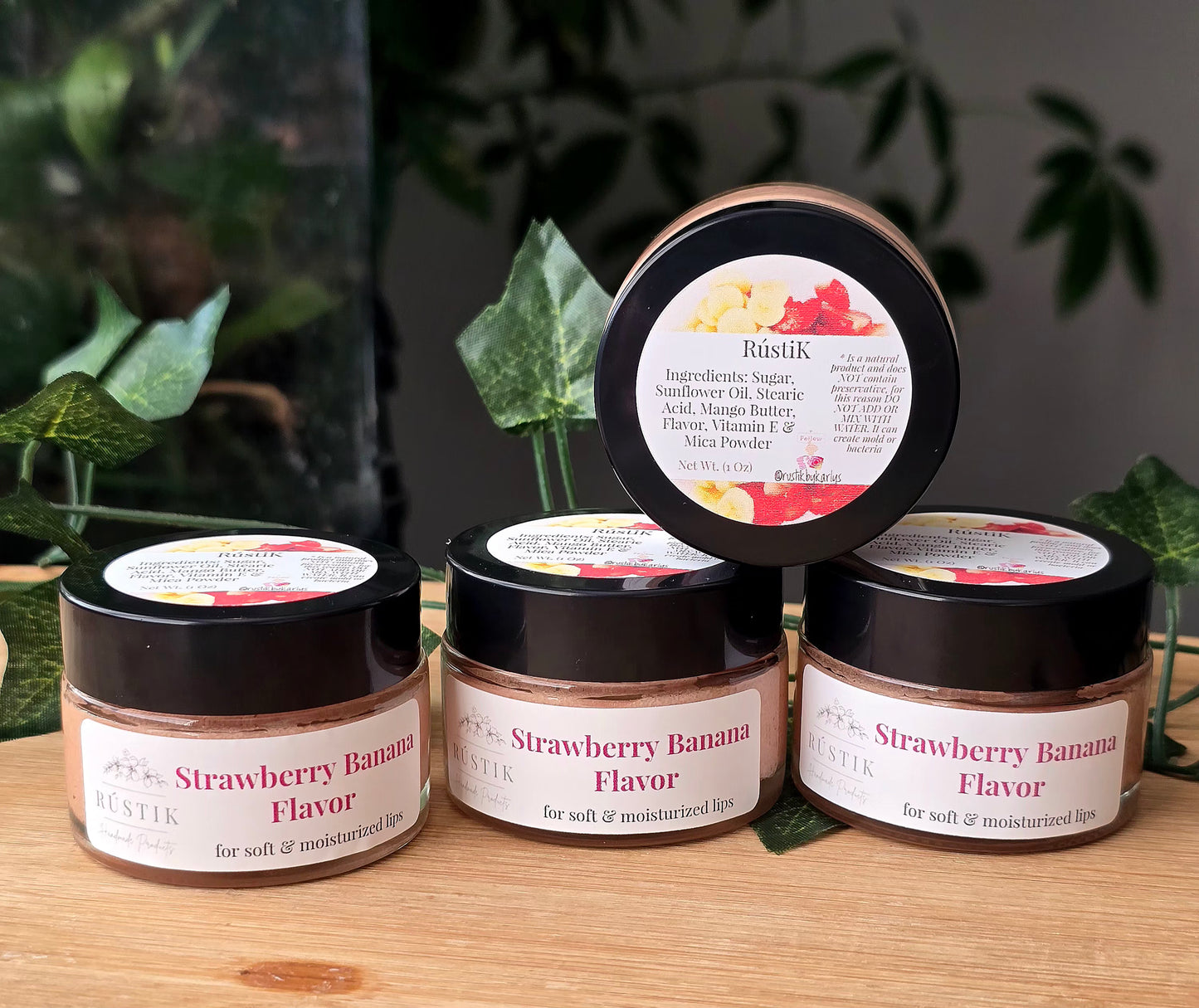 Strawberry Banana Lip Scrub