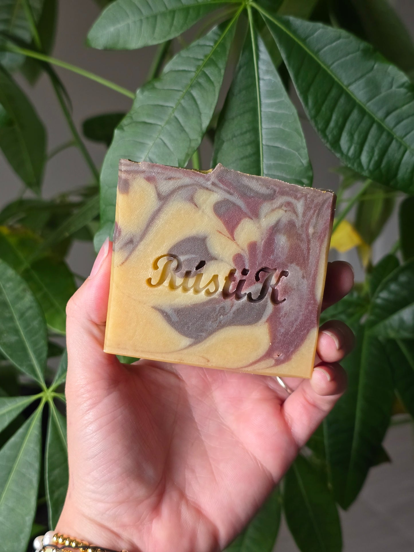 Vintage Leather & Turmeric Soap