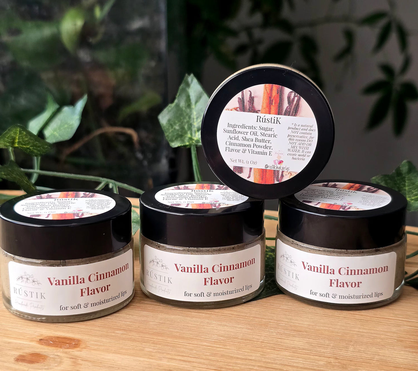Vanilla Cinnamon Lip Scrub