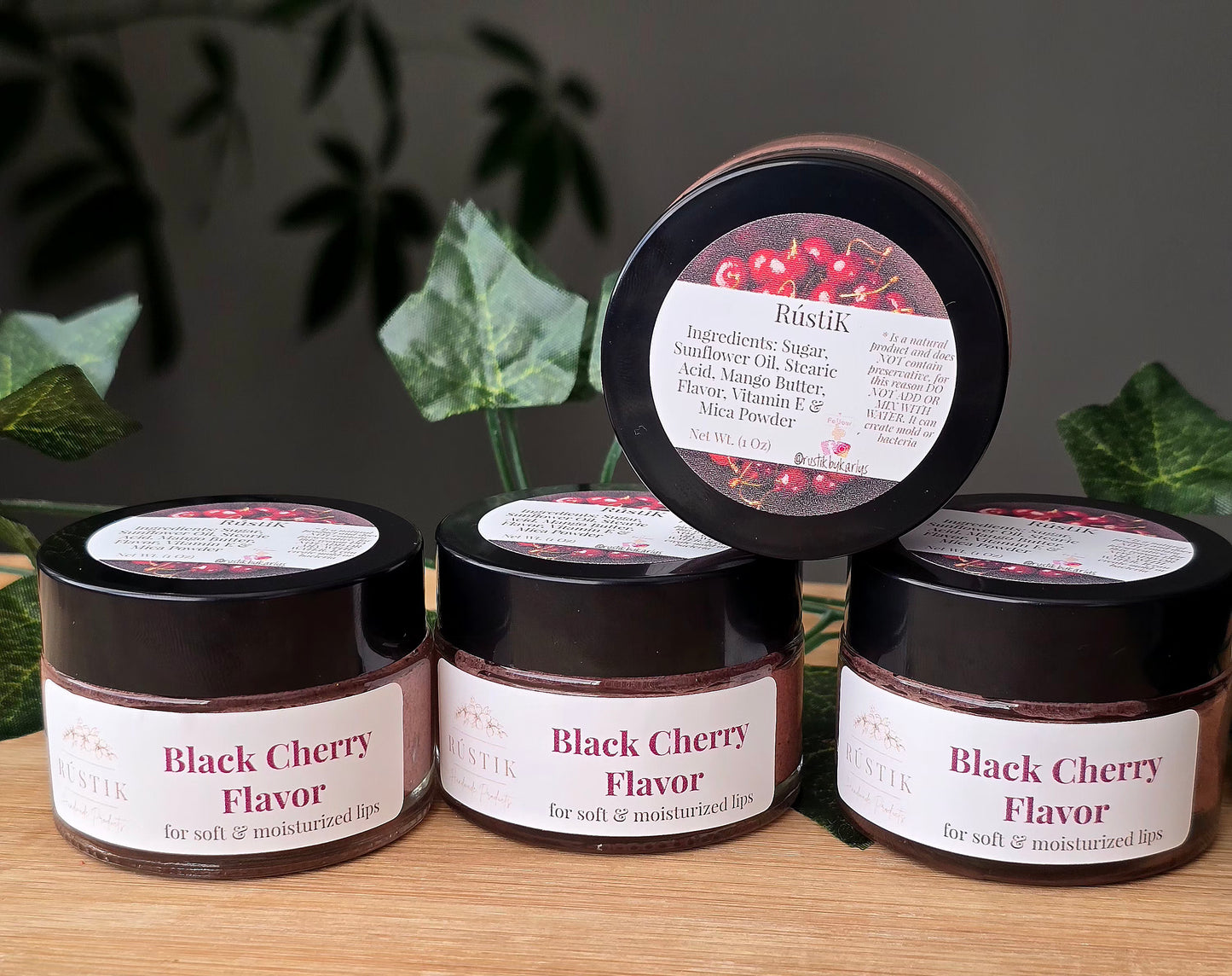 Black Cherry Lip Scrub