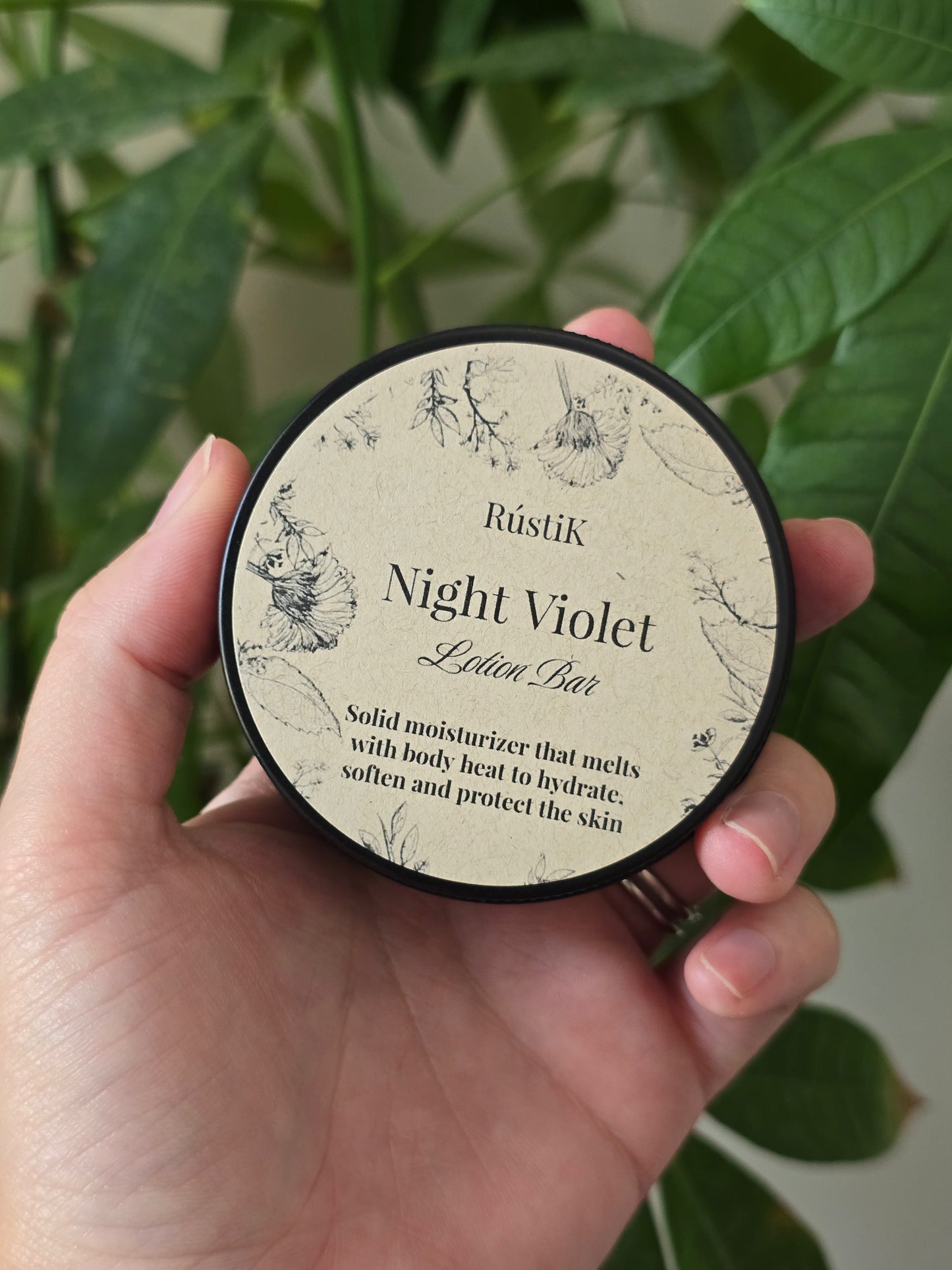 Night Violet Lotion Bar