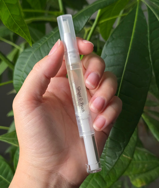 Ginger & Peach Cuticle Oil